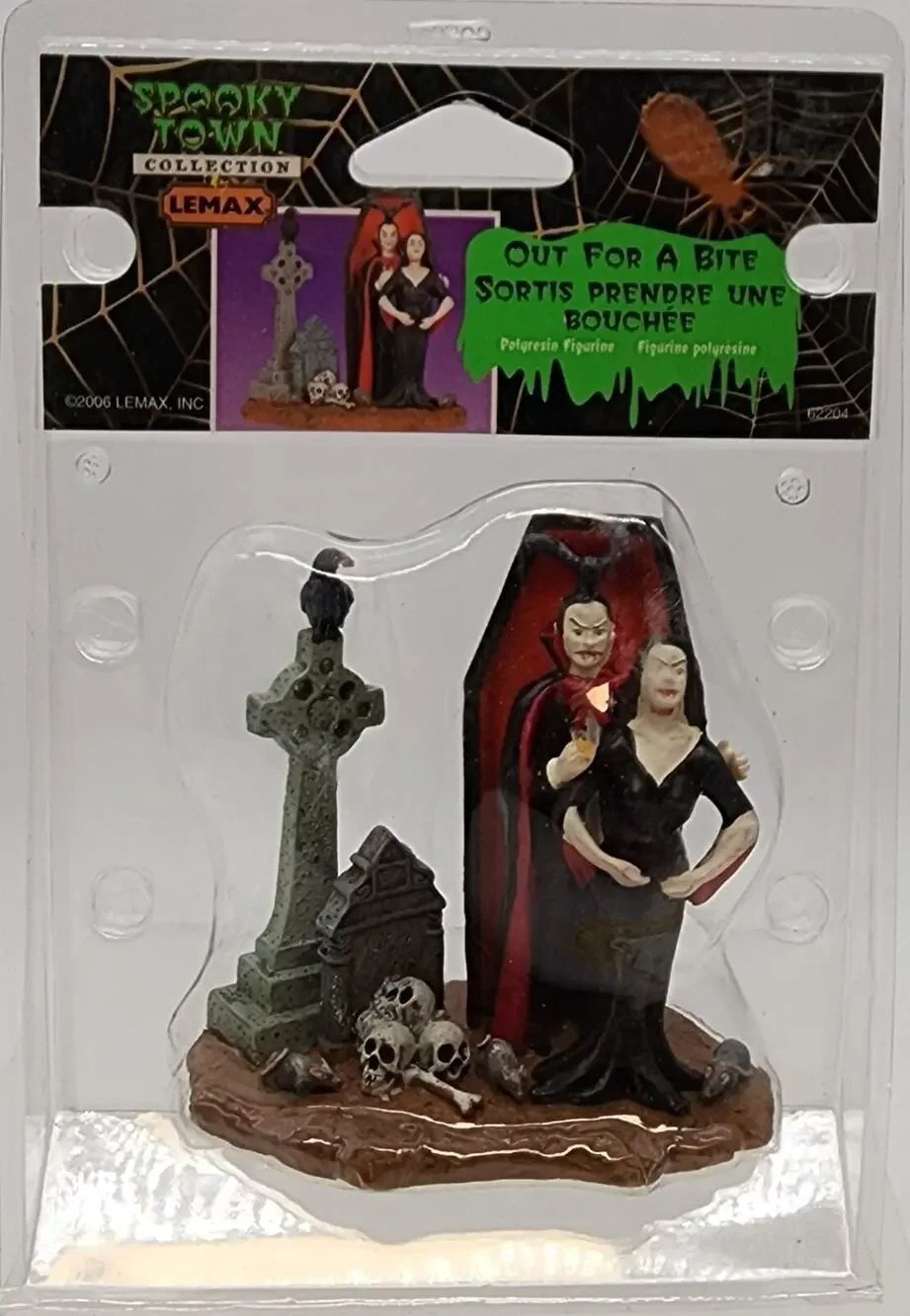 Lemax Spooky Town 2006 Out For A Bite #62204 Village Accessory
